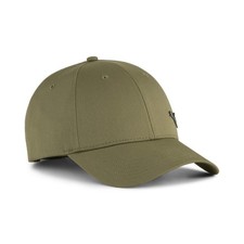 Puma ESS METAL BB Unisex Baseballkappe Gr&uuml;n 02599402