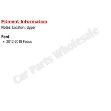 Radiator Support For 2012-2018 Ford Focus Upper Tie Bar