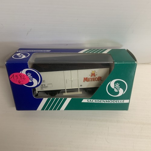 Train HO SACHSENMODELLE -  ref 16259 Wagon frigorifique Meteor - NEUF en boite | Condition: Occasion