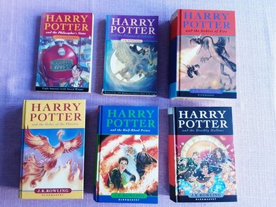 Harry Potter 6 Bände (Band 1, 3, 4, 5, 6, 7) J. K. Rowling
