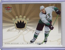 05-06 FLEER ULTRA SCORING KINGS JERSEY ROOKIE RYAN GETZLAF
