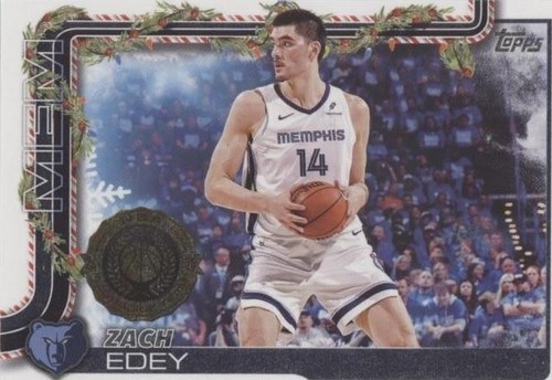 2025 Topps Holiday - Zach Dezenzo #H162 Blue Holiday Lights (RC