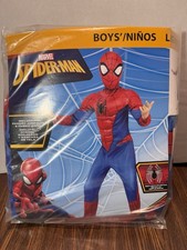 The Amazing Spiderman Jumpsuit Spider-man Cosplay Costume Bodysuit Kids Large