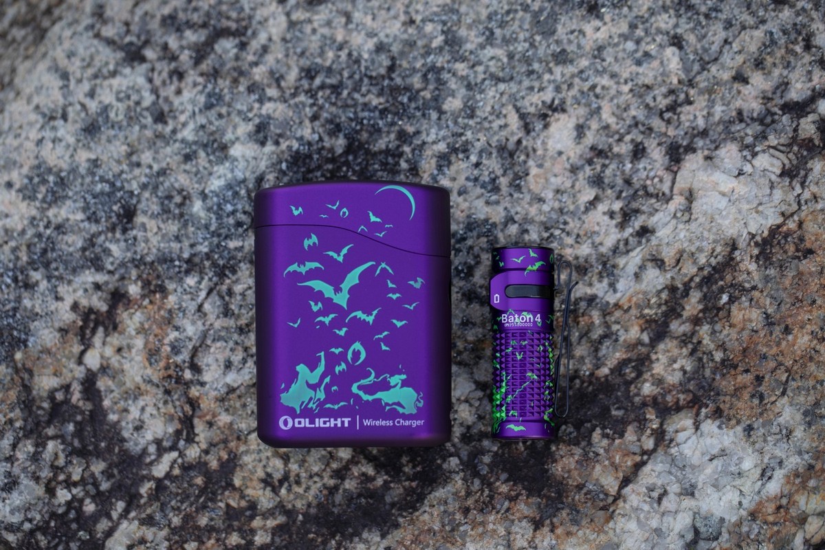 Olight Baton 4 Premium Nocturnal Sentinel & Oclip Pro Zombie Green