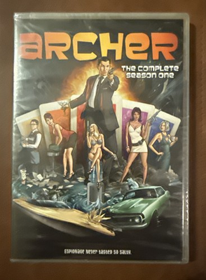 #ad NEW SEALED Archer Season 1 DVD 2010 2 Disc Set RATED TV14 ESPONIAGE NEVER TAST $6.99