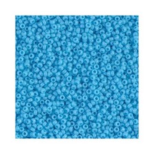Miyuki 15-90413/15-413 Seed Beads 15/0 Opaque Turquoise Blue 8.2g