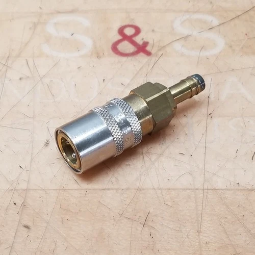 Parker 87KF TF09 MVX Rectus Series 87 Mold Coupling, 9mm Nominal Diameter - USED