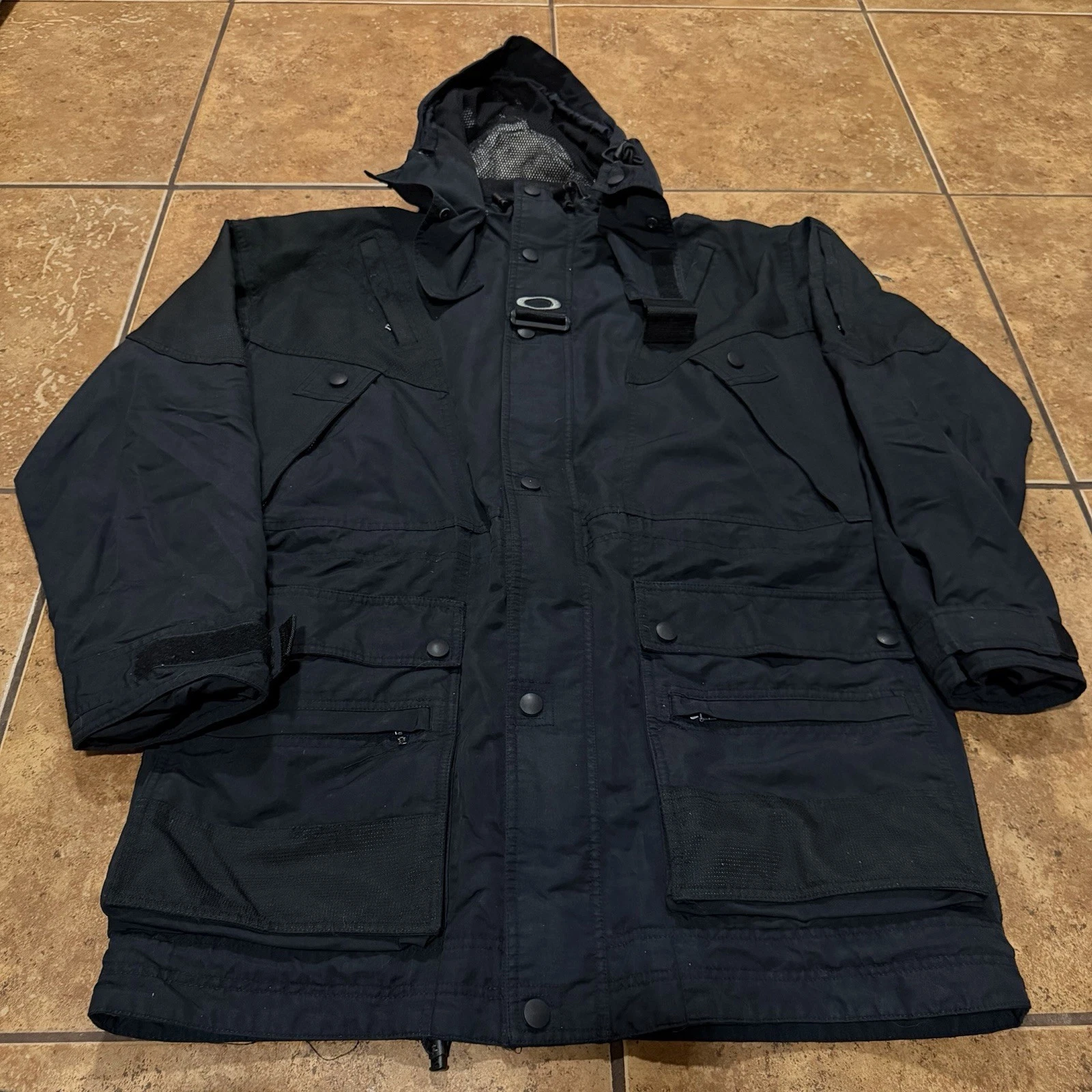 Oakley Software 00s Technical Waterproof Snow Jacket Vintage Avant Garde Ski L