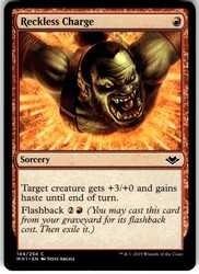 Reckless Charge - Modern Horizons #144/254 Common