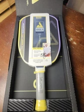 JOOLA Agassi Heat Vision 16mm Pickleball Paddle Flash Yellow