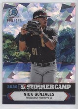 2021 Bowman Chrome 2020 Summer Camp Atomic Refractor 103/150 Nick Gonzales 09an