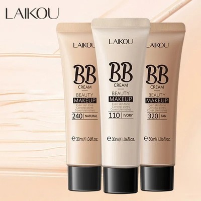 BB Cream Waterproof Foundation Concealer Brighten Skin Tone Makeup 30ml