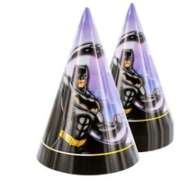 Batman PartyhüTe 10 StüCk FüR Kindergeburtstag Deko Superhelden Junge Mottoparty