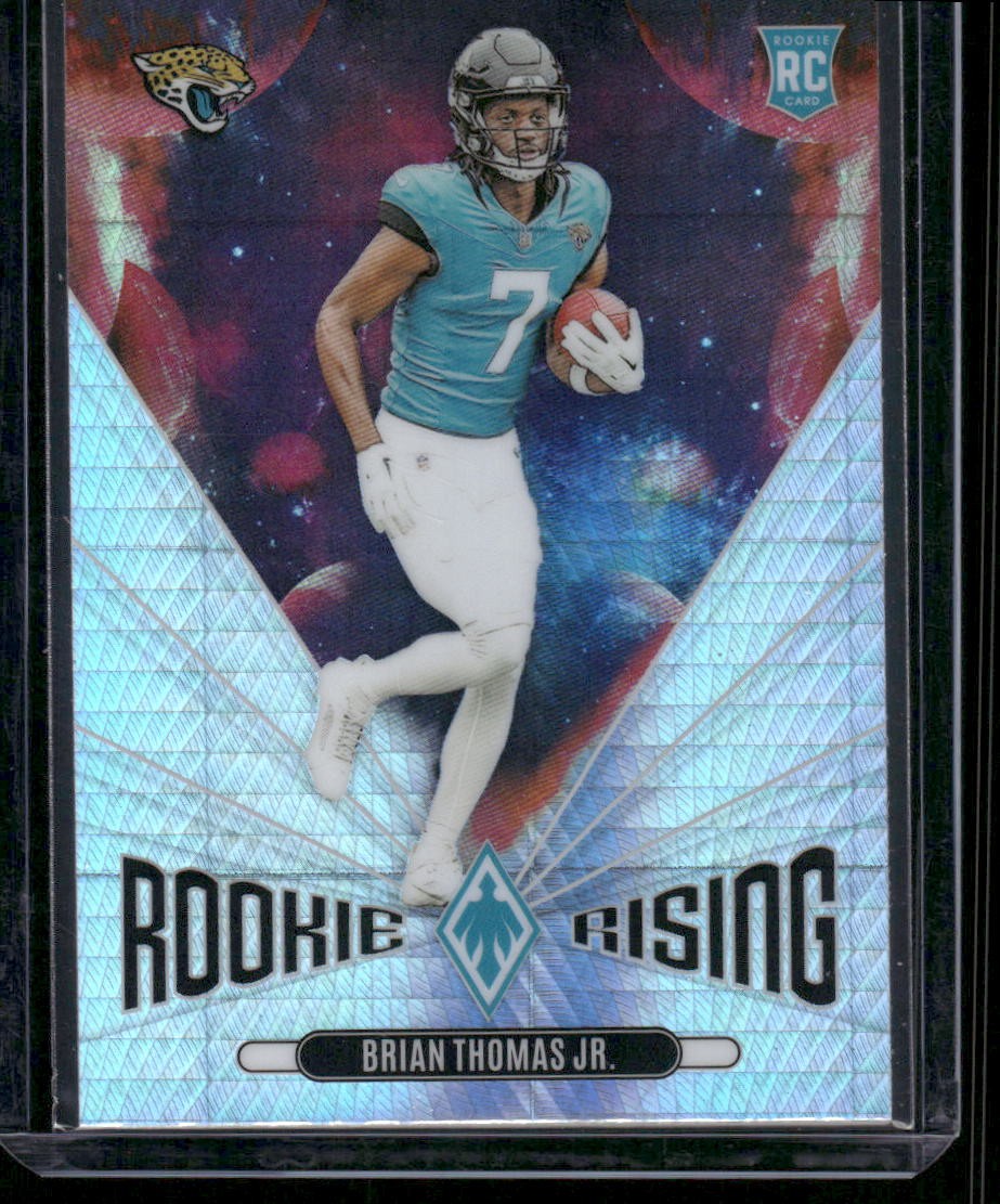 2024 Panini Phoenix #RR-BTJ Brian Thomas Jr. Rookie Rising Hyper RC