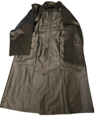 Vtg 1970s Sears Roebuck Tailored Trench Raincoat Zip-Up Small Classic Retro