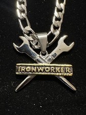 Ironworkers, Necklace With Ironworkers Pendan...