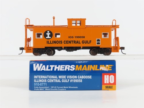 HO Walthers Mainline 910-8771 ICG International Wide Vision Caboose #199058 | Zustand: Used
