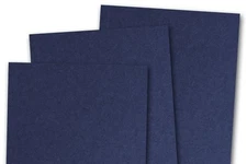 50 PCS Blank A7 Card Stock 5x7 Inch 80lb Navy Blue Basic Invitation Paper