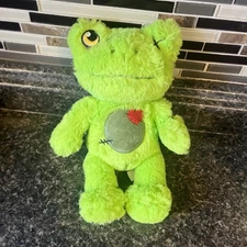 Build A Bear Zombie Green Frog 10" Plush BAB Halloween New w/Tags 2022