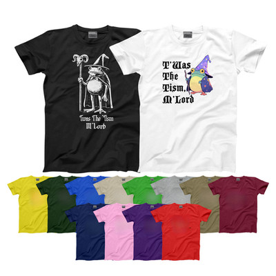 Autism Awareness T-Shirt Twas The Tism M Lord Zauberer Frosch lustig Gen Z Meme Tee