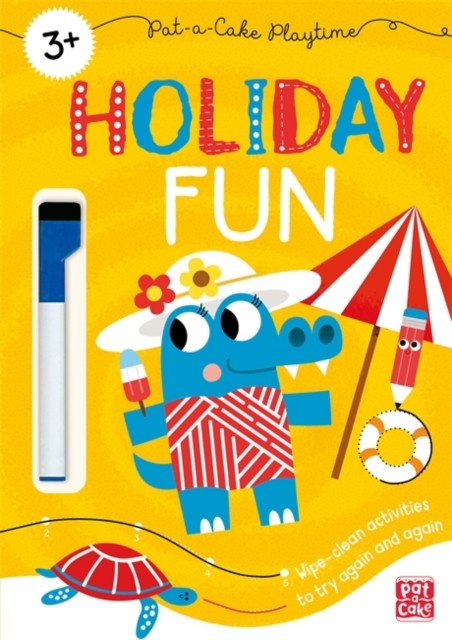 Pat-a-Cake Playtime: Holiday Fun: Wipe-clean book with pen by Pat-a-Cake NEW - Image 3
