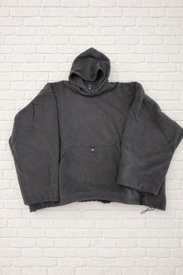 Yeezy  Gap 32 Polar Fleece  Hoodie   Dark Gray Oversized Size M  (READ DESC)