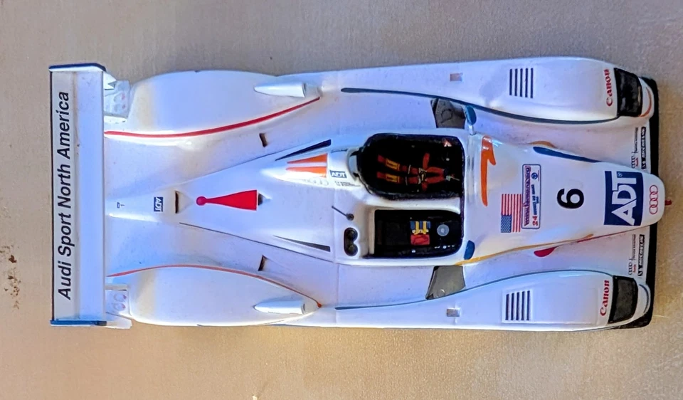 1:43 LeMans 2003 Audi R8 and 1:43 2003 Riley & Scott MK III.  - Image 3 of 4