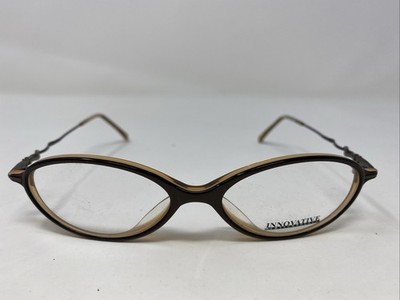 Innovative IMF401 Satin Bronze 50-16-140 Plastic Full Rim Eyeglasses Frame  W54