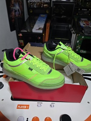 Reebok x Daniel Moon Club C Legacy Solar Green Hair Tennis Sneakers Men Sz 11.5
