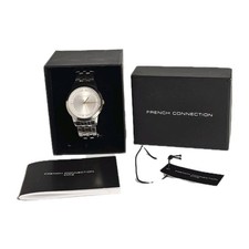 French Connection Watch FCUK Women's Ladies Silver Boxed & New