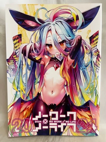 C105 No Work No Life 2024 Yu Kamiya Illustration art book Doujinshi B5/32P New