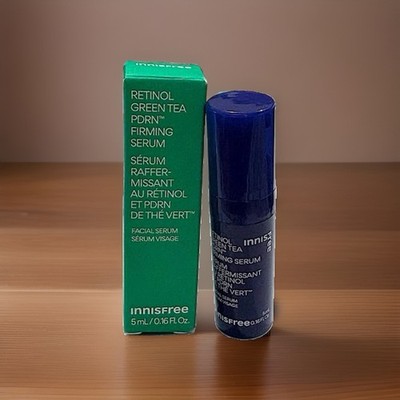 INNISFREE Retinol Green Tea PDRN Firming Serum Deluxe Mini 0.16 fl oz 5 ml NIB