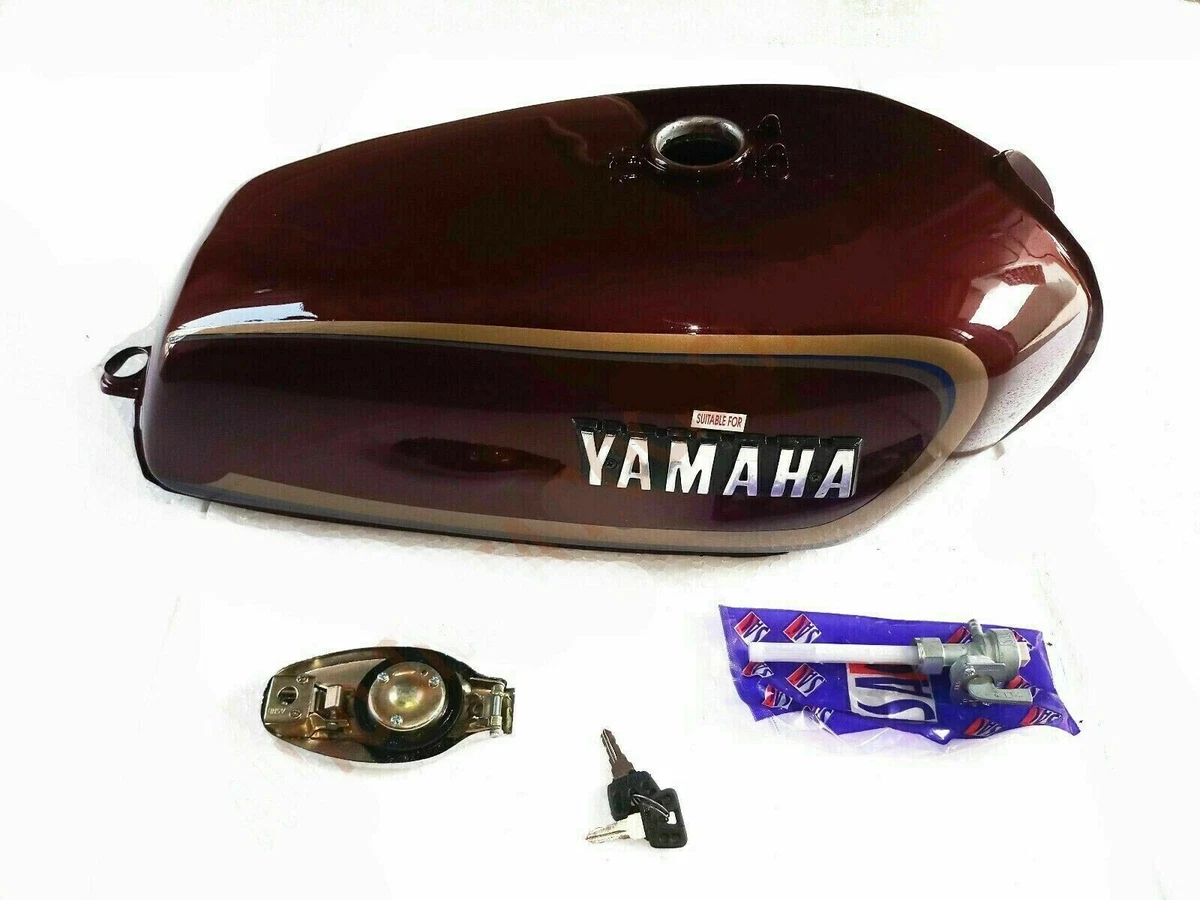 Yamaha rx100 hot sale tank cover