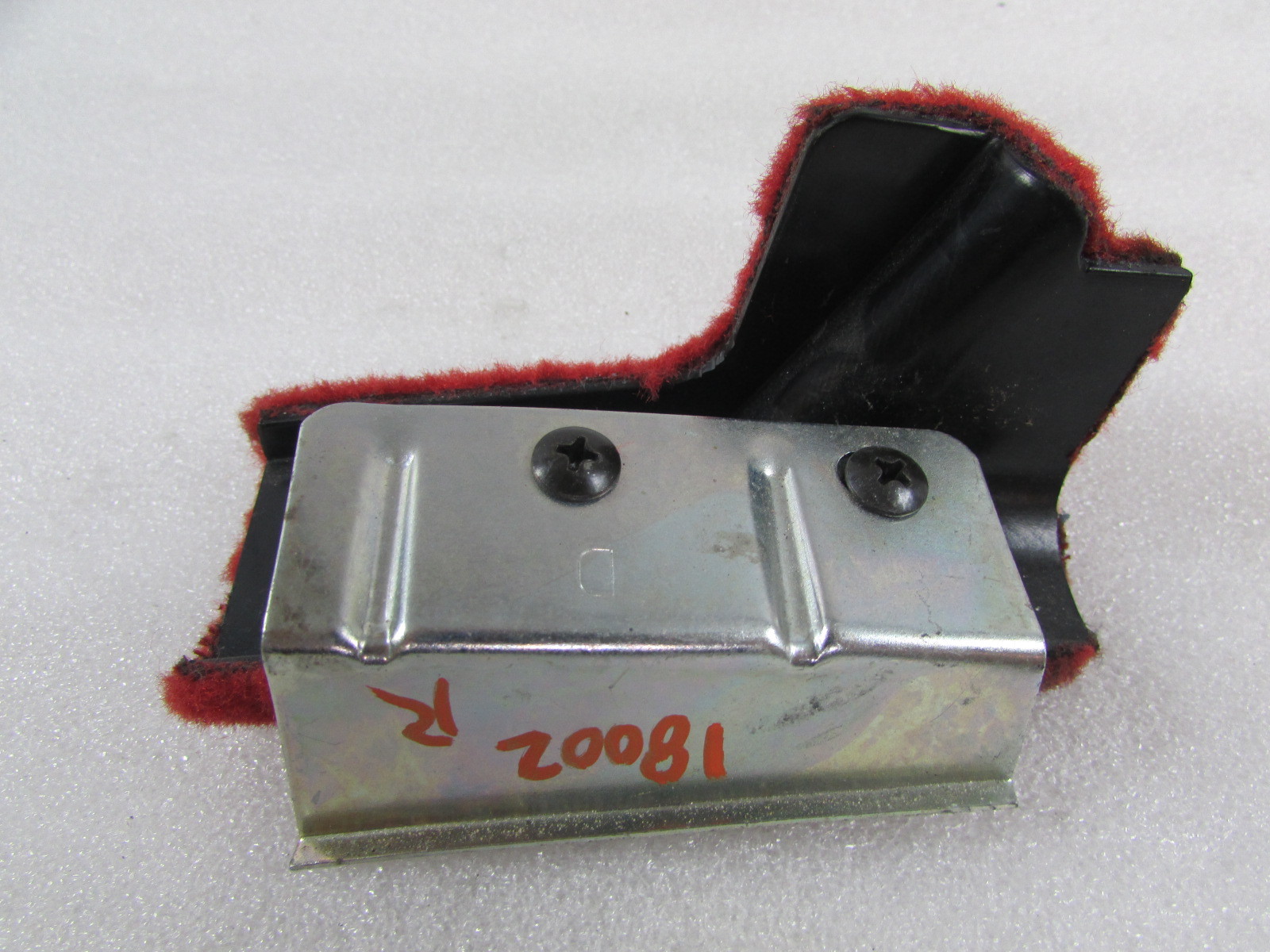 Ferrari California, RH, Right Kick Panel Trim, Red, Used, P/N 81345790