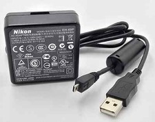 Genuine OEM Nikon EH-69P Adapter USB Charger Power Supply Cable CoolPix Cameras