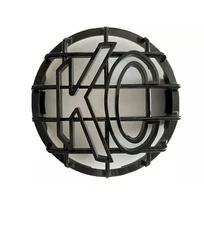 KC light cover, KC HiLITES 6” Black Stone Guard, kc rock guards