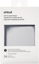 CRICUT Foil Transfer Sheets 10.1cm x 15.2cm  4" x 6" 24 Sheets 