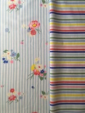 Pickering Posy & Stripes Cath Kidston FQ Bundle 2 * 50cm Square cotton new