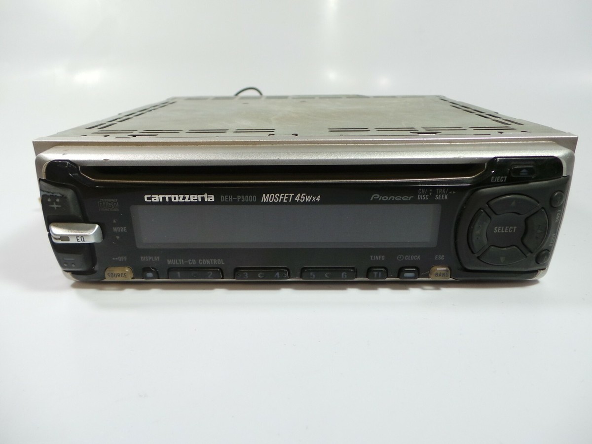 Pioneer Carrozzeria DEH-P5000 Car Audio 1DIN CD Player | eBay Pioneer Carrozzeria DEH-P5000 Car Audio 1DIN CD Player | eBay