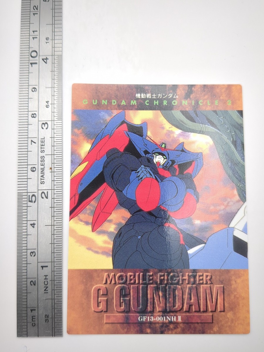 GF13-001NHII Master Gundam #125 MOBILE SUIT Ζ GUNDAM Carddass Card