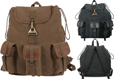 Wayfarer Tear Drop Heavyweight Deluxe Vintage Travel School Jumbo Backpack