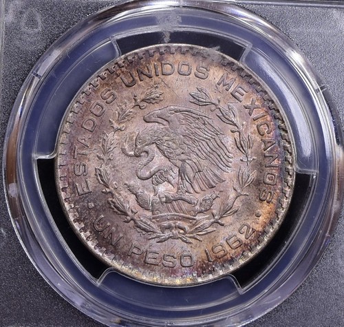 1962-Mo Mexico Peso - KM-459 - PCGS MS66 (#55724-L) - Picture 6 of 8
