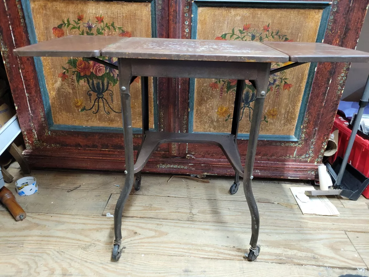 Vintage Metal Typewriter Table