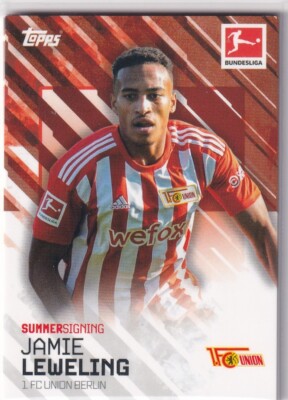 Topps Summer Signings Bundesliga 2022 Jamie Leweling