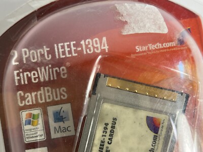 2 Port IEEE-1394 FireWire CardBus Startech