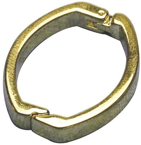 RAYHER - CHIUSURA PER COLLANE CON CLIP 25X20MM - COLORE ORO