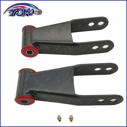 1" 2" Rear Lowering Shackles Suspension Shackles Kit For 9703 Ford