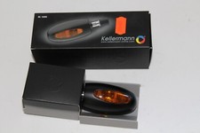 Kellermann BL1000 E-gepr. schwarz 21W Blinker Paar Messing Naked Bike Cafe Racer