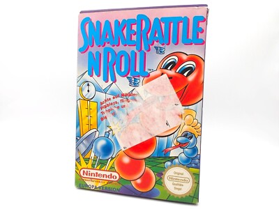 Snake Rattle n Roll - NES Nintendo - in OVP Box ohne Anleitung
