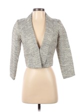 Jennifer Lopez Women Gray Blazer Xs